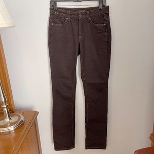Cambio Black Piper Slim Long Jeans -  Size 6